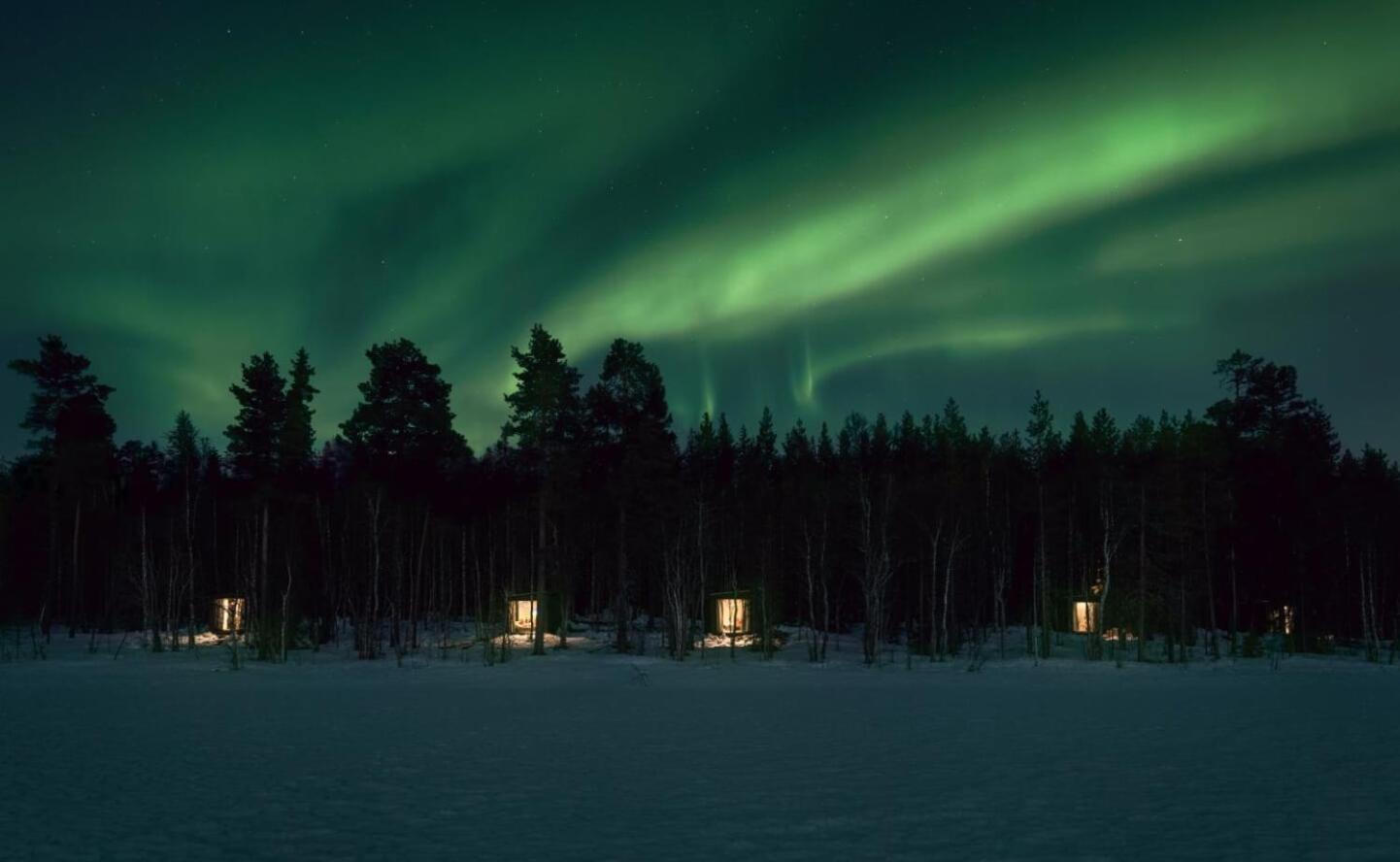 Skyfire Village Igloos Rovaniemi Exteriör bild